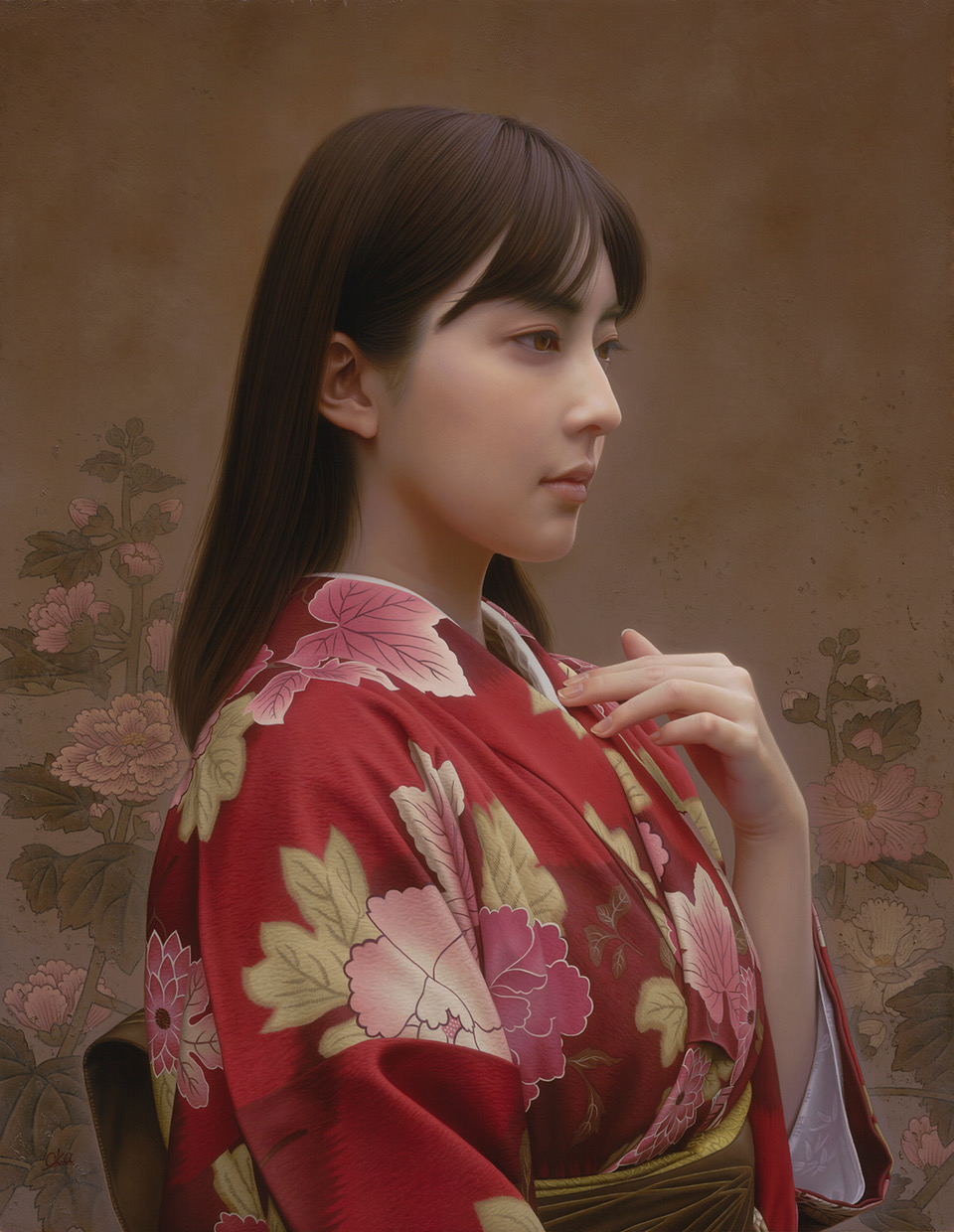 岡靖知自選新作展「深緋」