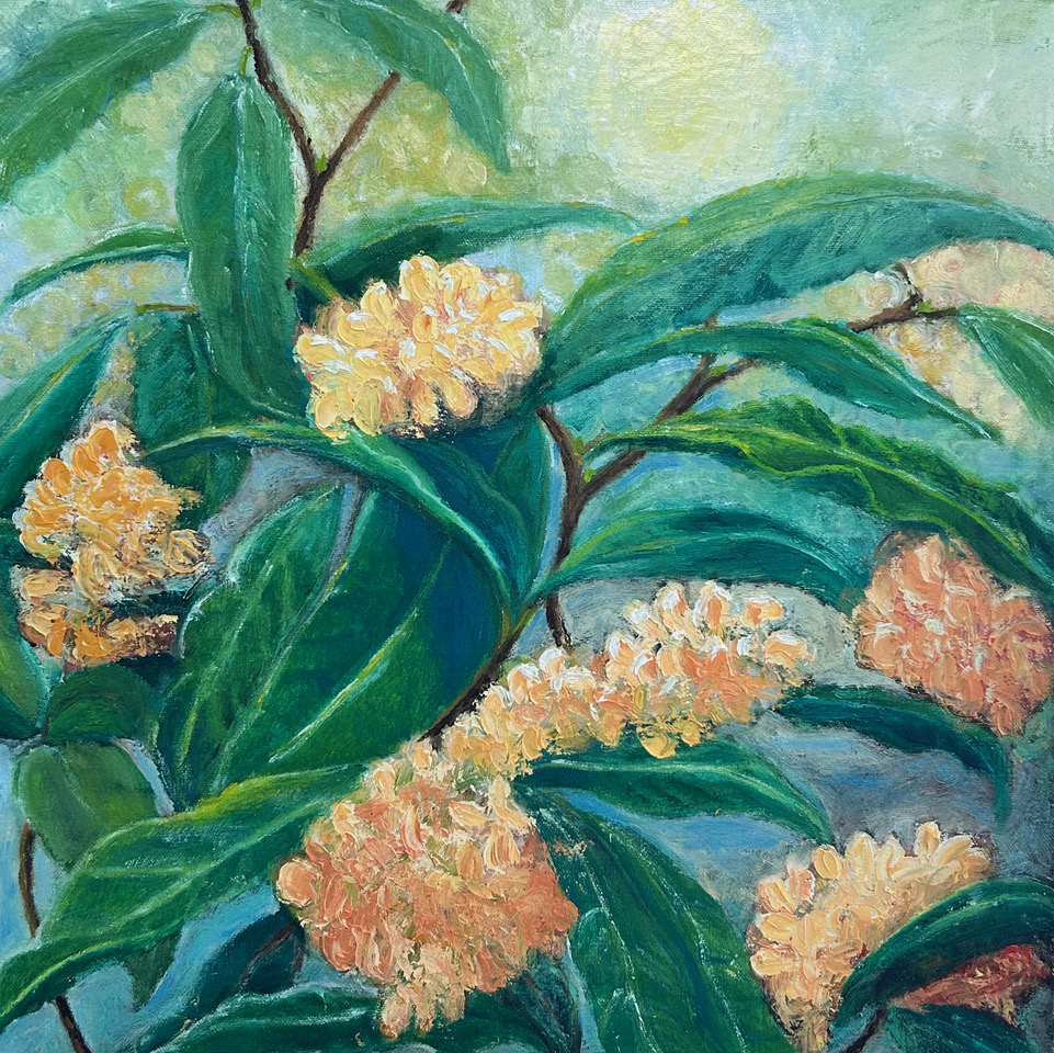 秋香る3人展（柏原まゆ）